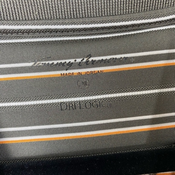 Tommy Armour Golf Polo Shirt Short sleeve Brown Dri Logic Athletic Outdoor XL - Picture 9 of 11